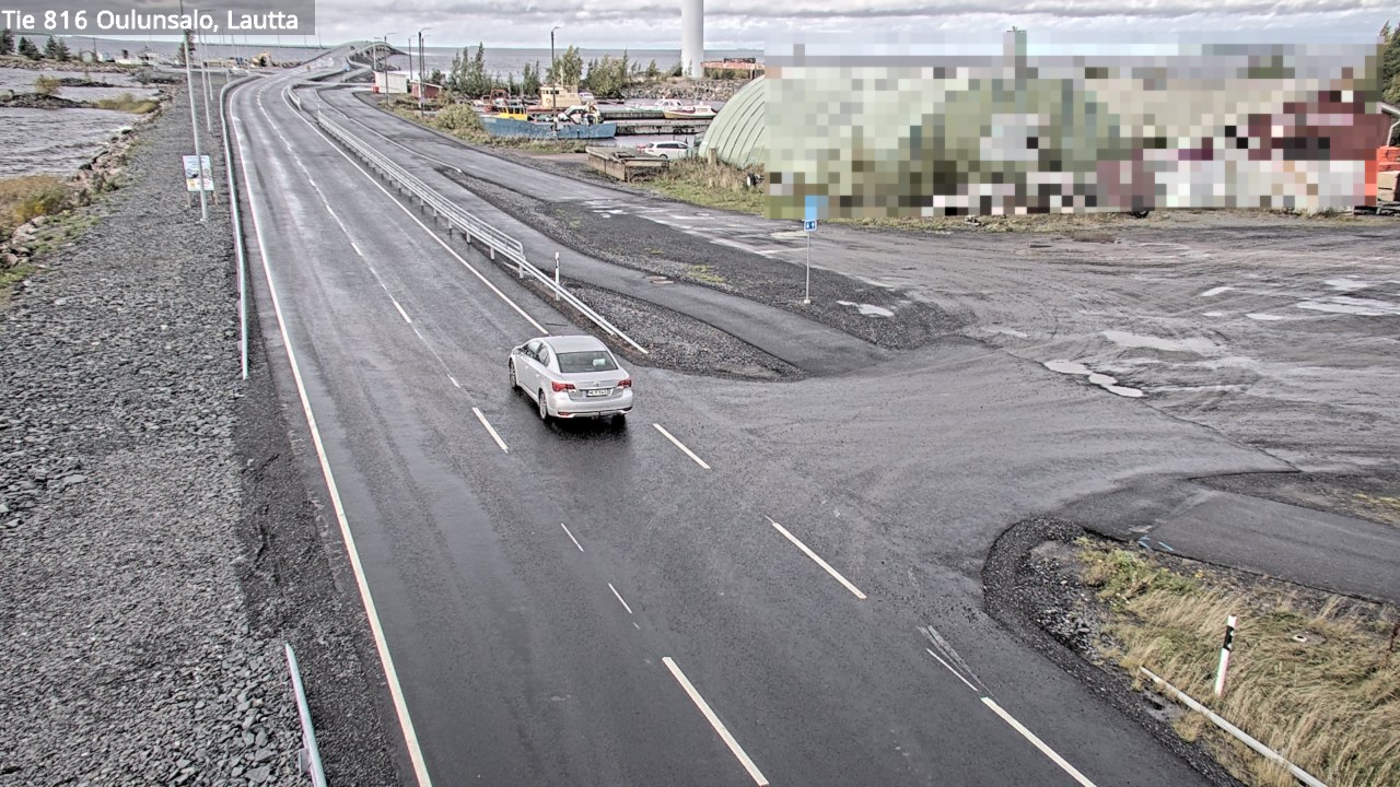 Weather Camera Image Road 816 Oulunsalo, Oulu, Pohjois-Pohjanmaa