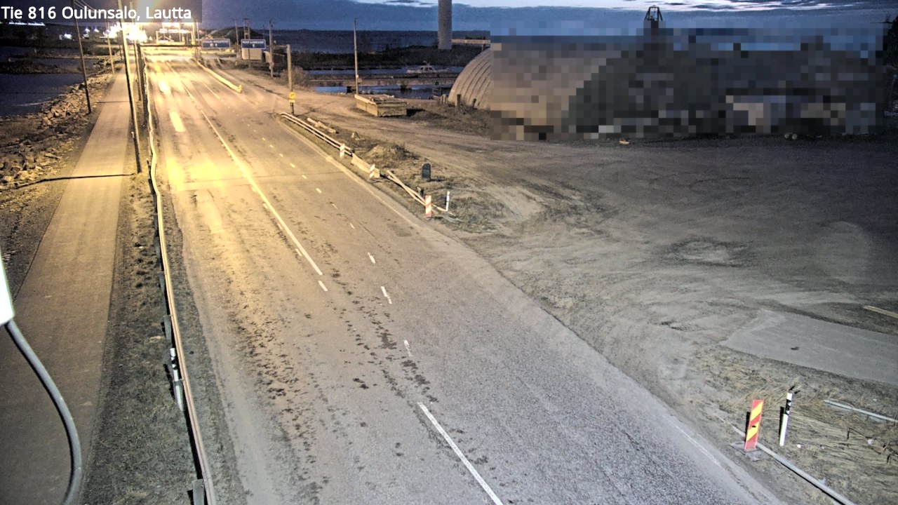 Weather Camera Image Road 816 Oulunsalo, Oulu, Pohjois-Pohjanmaa