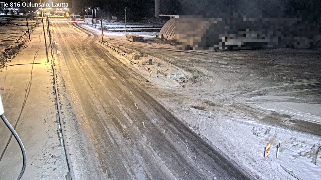 Weather Camera Image Road 816 Oulunsalo, Oulu, Pohjois-Pohjanmaa