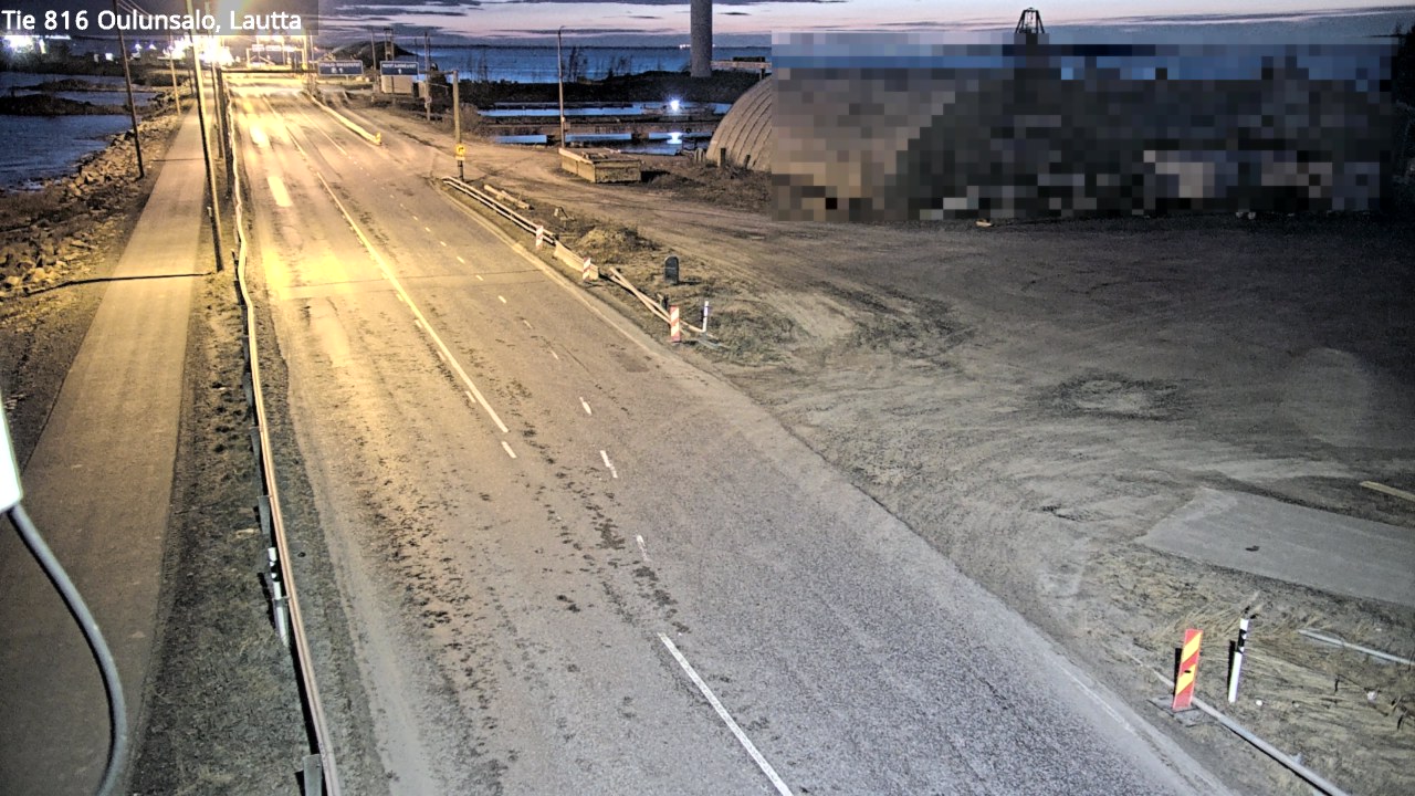 Weather Camera Image Road 816 Oulunsalo, Oulu, Pohjois-Pohjanmaa