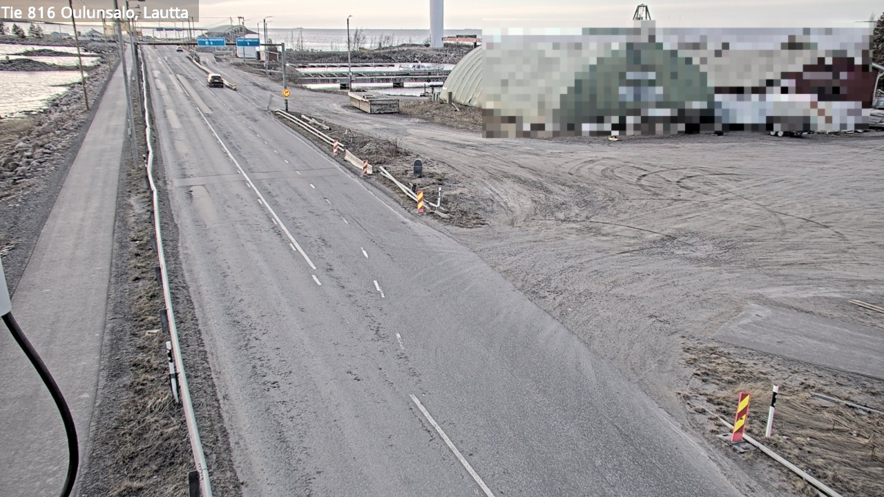 Weather Camera Image Road 816 Oulunsalo, Oulu, Pohjois-Pohjanmaa