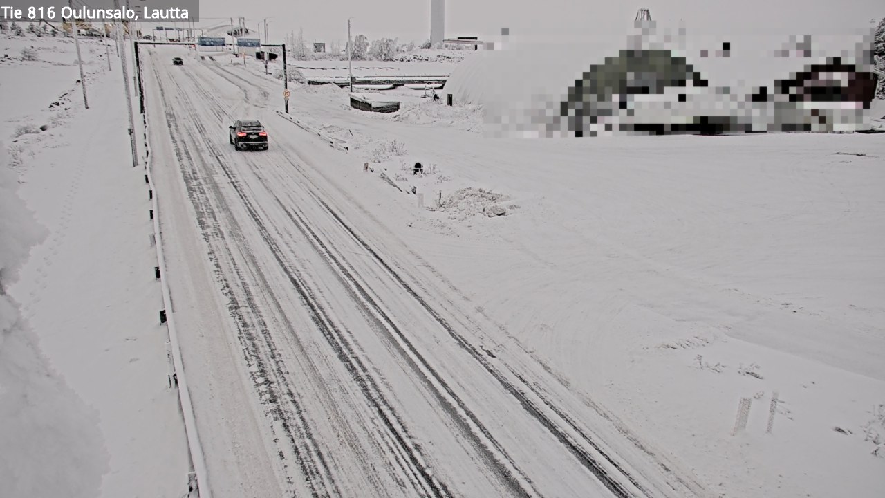 Weather Camera Image Road 816 Oulunsalo, Oulu, Pohjois-Pohjanmaa