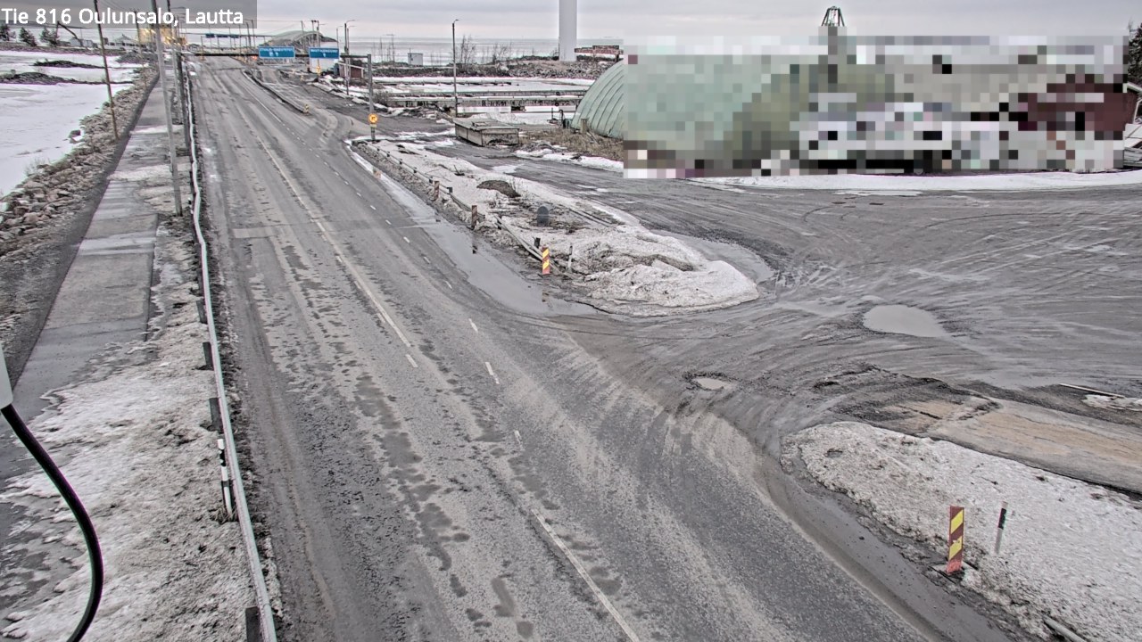 Kelikamerat Kuva Tie 816 Oulunsalo, lauttaranta, Oulu, Pohjois-Pohjanmaa