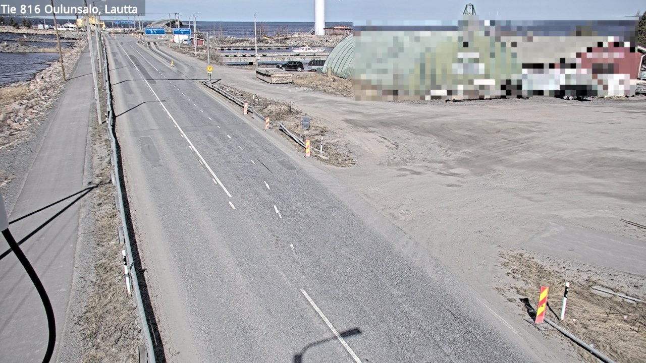Weather Camera Image Road 816 Oulunsalo, Oulu, Pohjois-Pohjanmaa