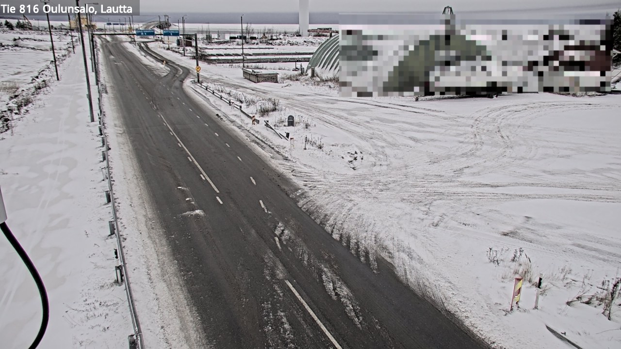 Kelikamerat Kuva Tie 816 Oulunsalo, lauttaranta, Oulu, Pohjois-Pohjanmaa