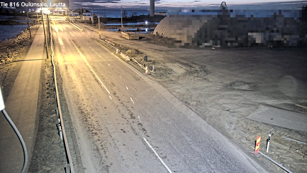 Weather Camera Image Road 816 Oulunsalo, Oulu, Pohjois-Pohjanmaa