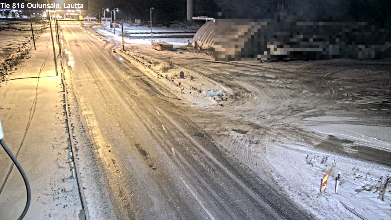 Weather Camera Image Road 816 Oulunsalo, Oulu, Pohjois-Pohjanmaa