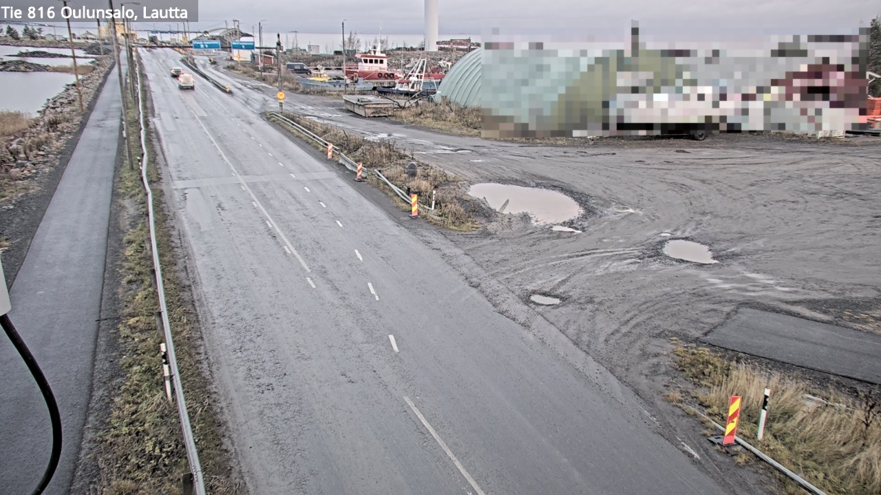 Kelikamerat Kuva Tie 816 Oulunsalo, lauttaranta, Oulu, Pohjois-Pohjanmaa