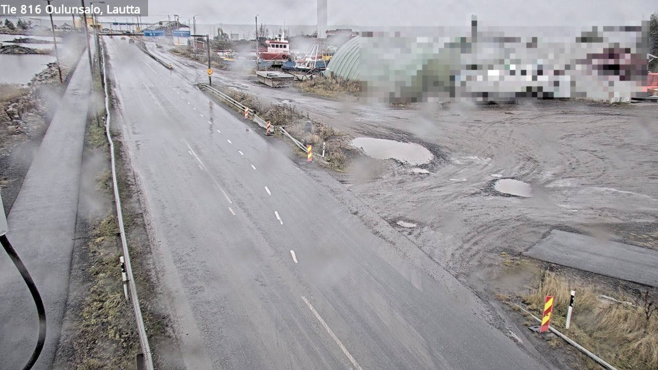 Kelikamerat Kuva Tie 816 Oulunsalo, lauttaranta, Oulu, Pohjois-Pohjanmaa