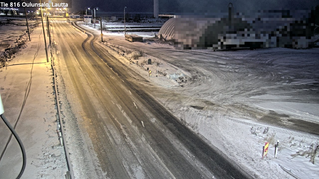 Weather Camera Image Road 816 Oulunsalo, Oulu, Pohjois-Pohjanmaa