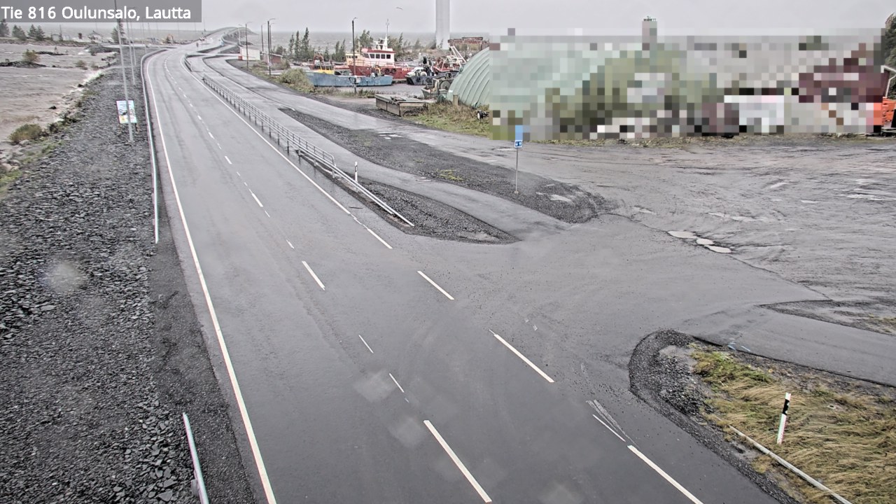 Kelikamerat Kuva Tie 816 Oulunsalo, lauttaranta, Oulu, Pohjois-Pohjanmaa
