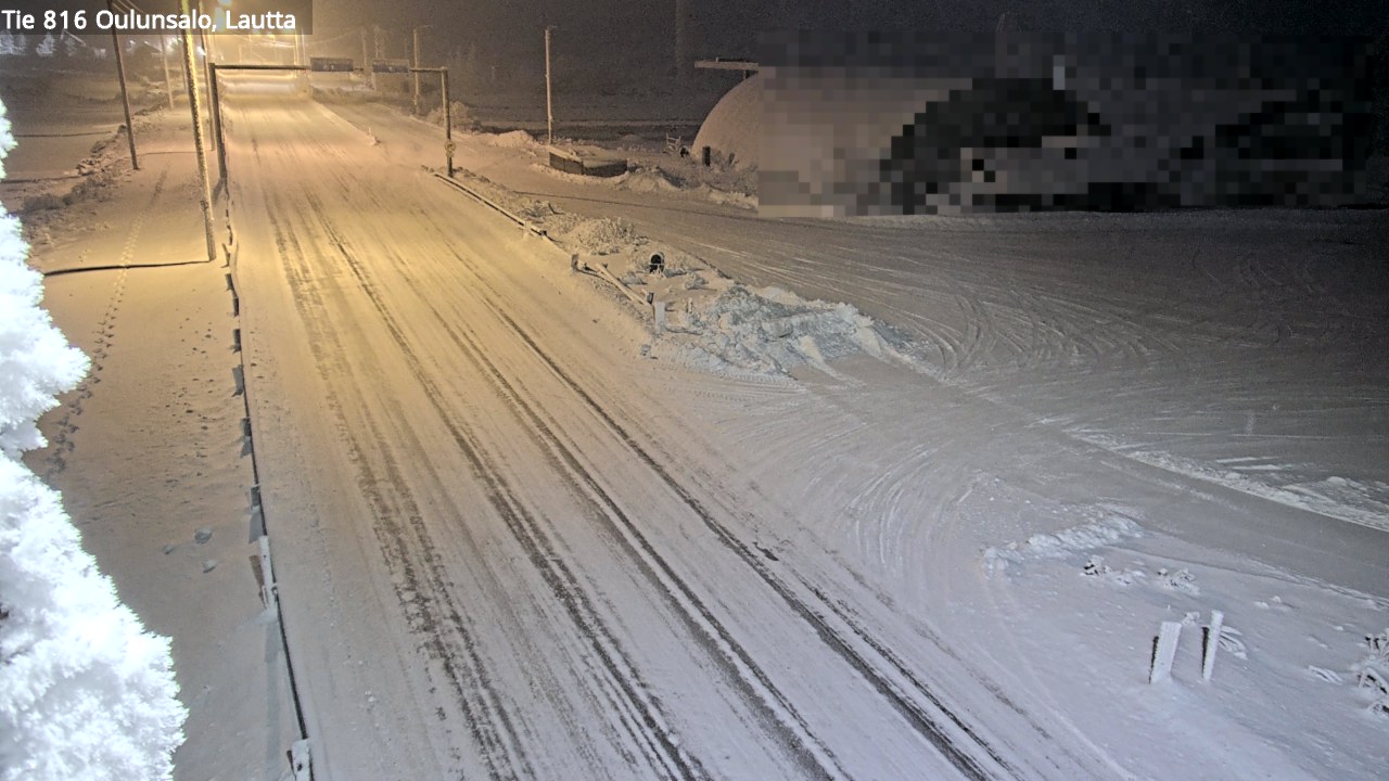Weather Camera Image Road 816 Oulunsalo, Oulu, Pohjois-Pohjanmaa