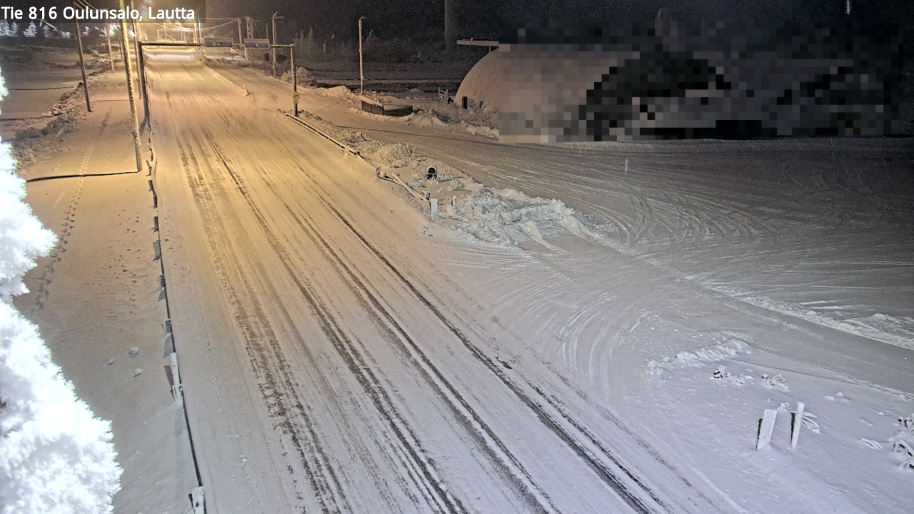 Weather Camera Image Road 816 Oulunsalo, Oulu, Pohjois-Pohjanmaa