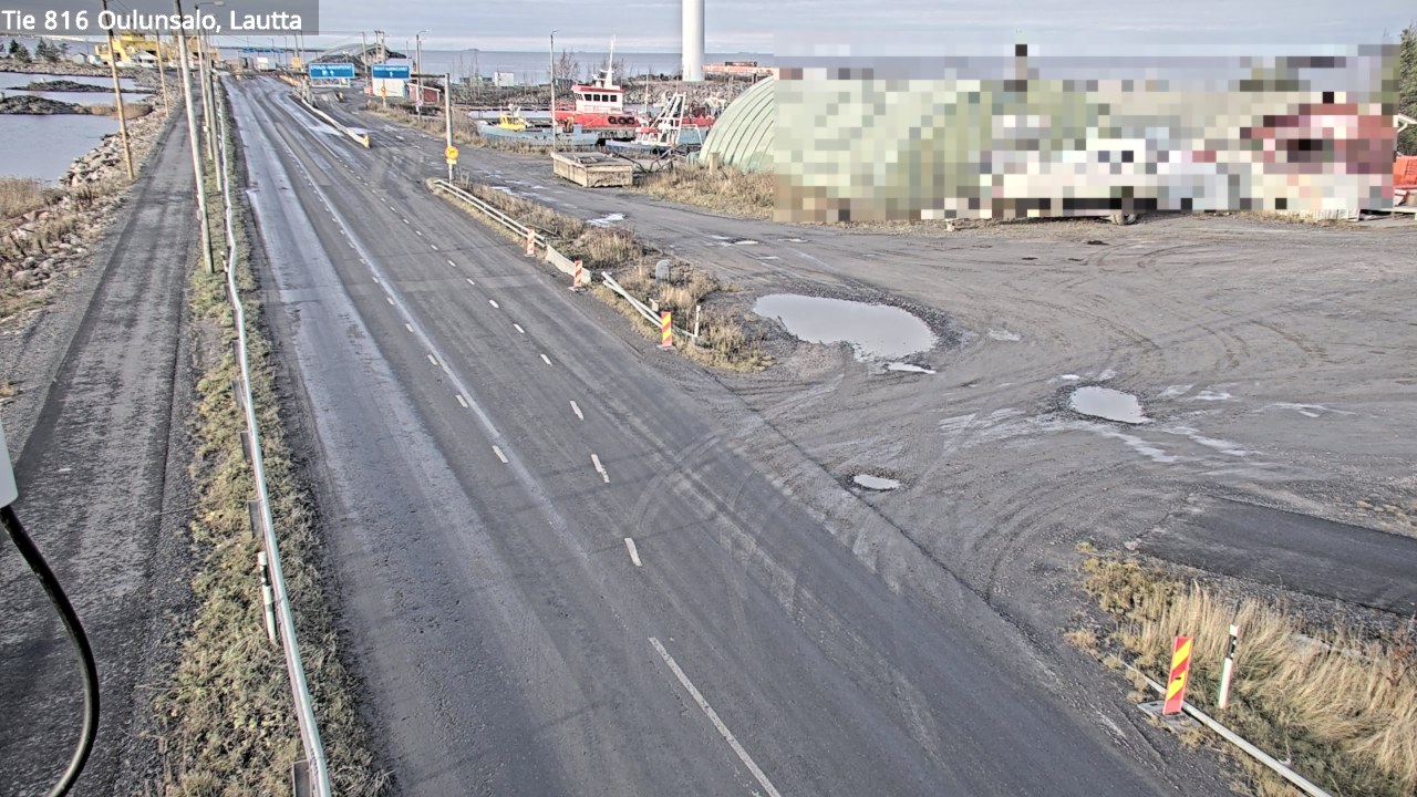 Kelikamerat Kuva Tie 816 Oulunsalo, lauttaranta, Oulu, Pohjois-Pohjanmaa