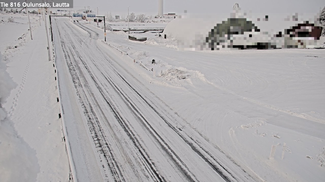 Weather Camera Image Road 816 Oulunsalo, Oulu, Pohjois-Pohjanmaa