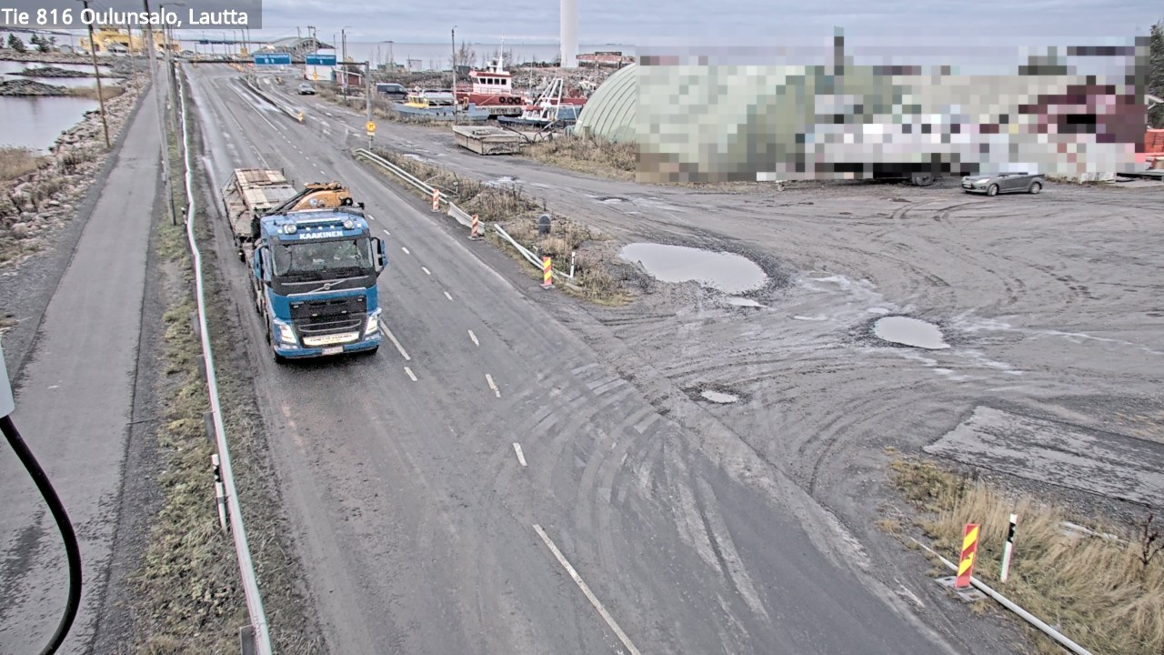 Kelikamerat Kuva Tie 816 Oulunsalo, lauttaranta, Oulu, Pohjois-Pohjanmaa