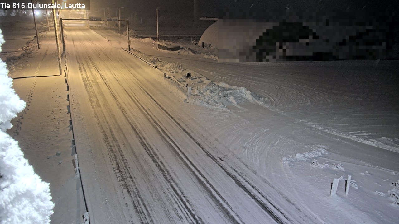 Weather Camera Image Road 816 Oulunsalo, Oulu, Pohjois-Pohjanmaa