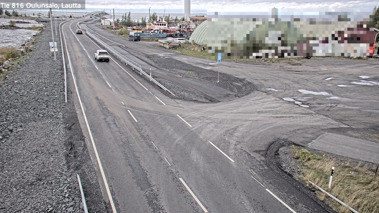 Weather Camera Image Road 816 Oulunsalo, Oulu, Pohjois-Pohjanmaa