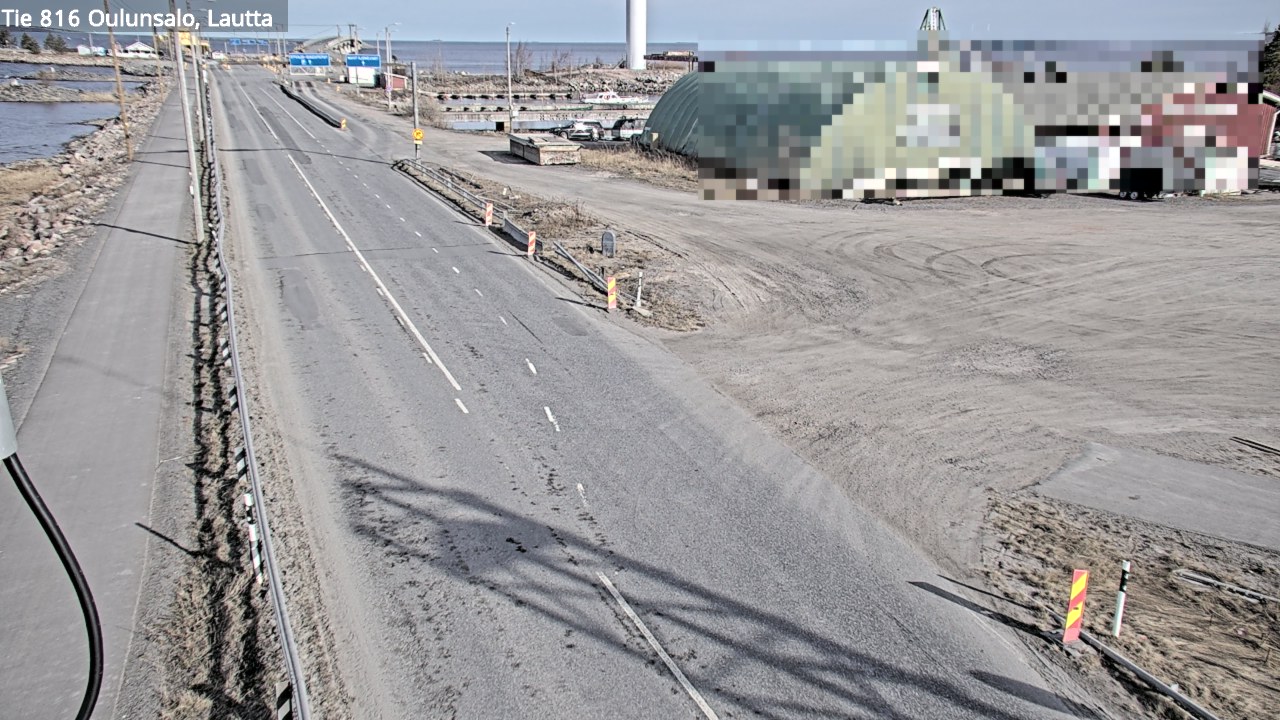 Weather Camera Image Road 816 Oulunsalo, Oulu, Pohjois-Pohjanmaa