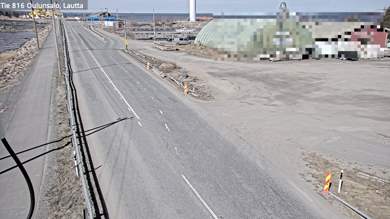 Weather Camera Image Road 816 Oulunsalo, Oulu, Pohjois-Pohjanmaa