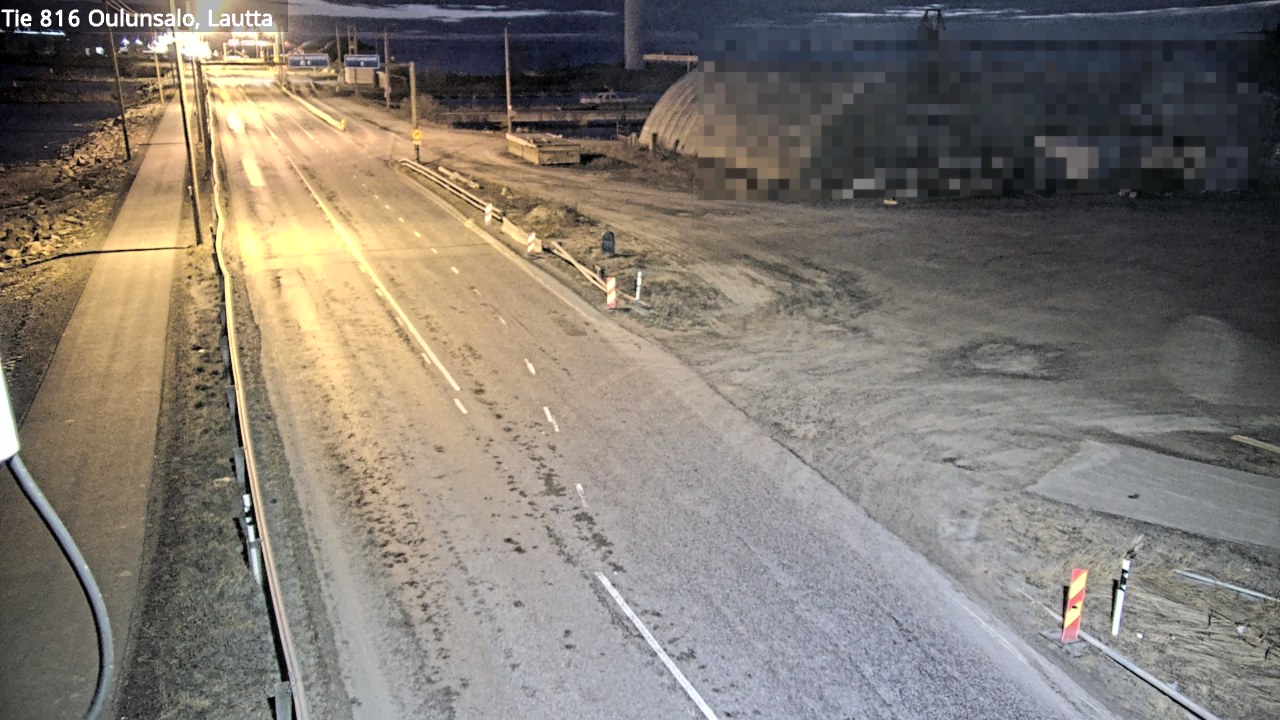 Weather Camera Image Road 816 Oulunsalo, Oulu, Pohjois-Pohjanmaa