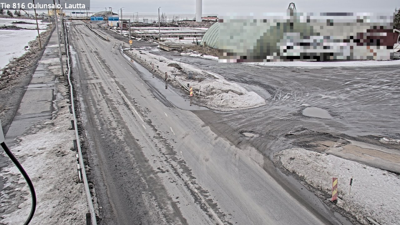 Kelikamerat Kuva Tie 816 Oulunsalo, lauttaranta, Oulu, Pohjois-Pohjanmaa