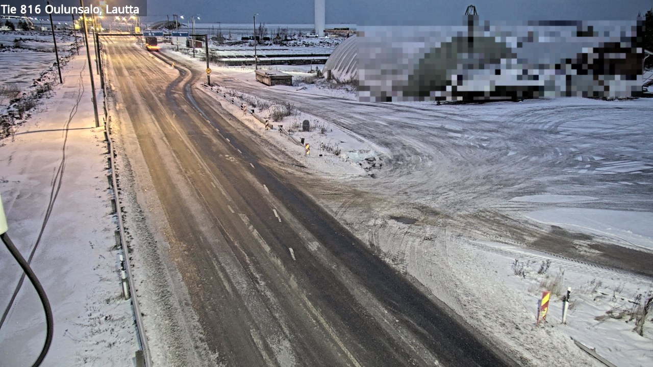 Weather Camera Image Road 816 Oulunsalo, Oulu, Pohjois-Pohjanmaa