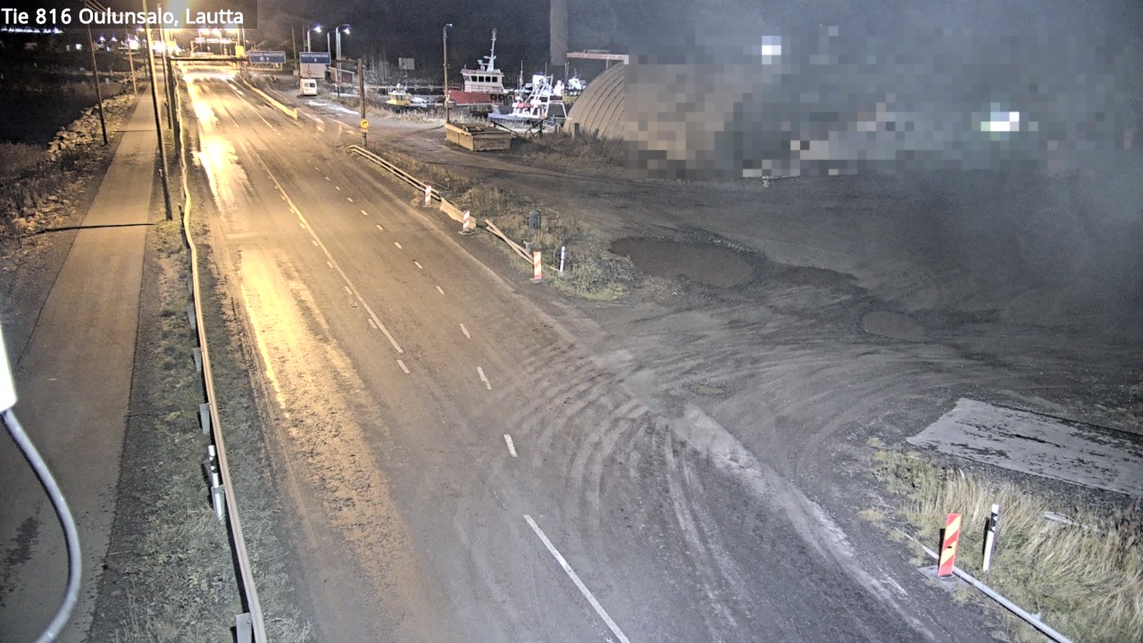 Kelikamerat Kuva Tie 816 Oulunsalo, lauttaranta, Oulu, Pohjois-Pohjanmaa