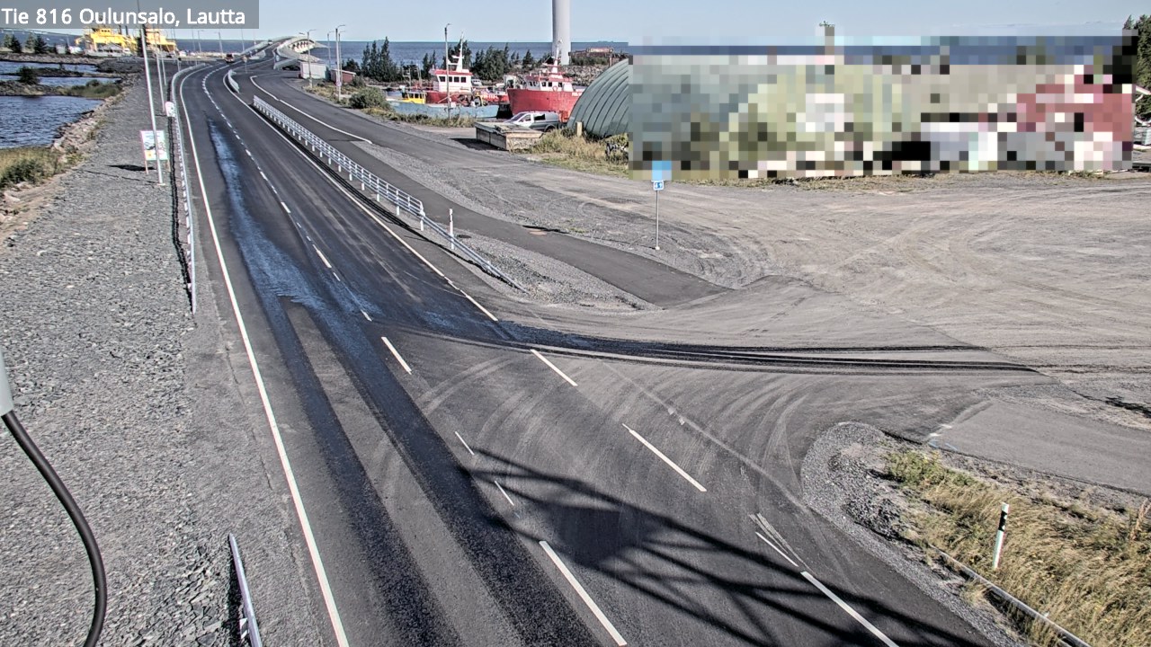 Weather Camera Image Road 816 Oulunsalo, Oulu, Pohjois-Pohjanmaa