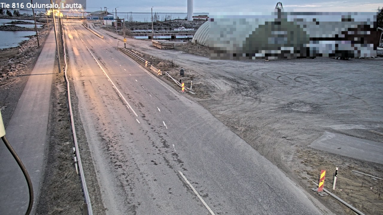 Weather Camera Image Road 816 Oulunsalo, Oulu, Pohjois-Pohjanmaa