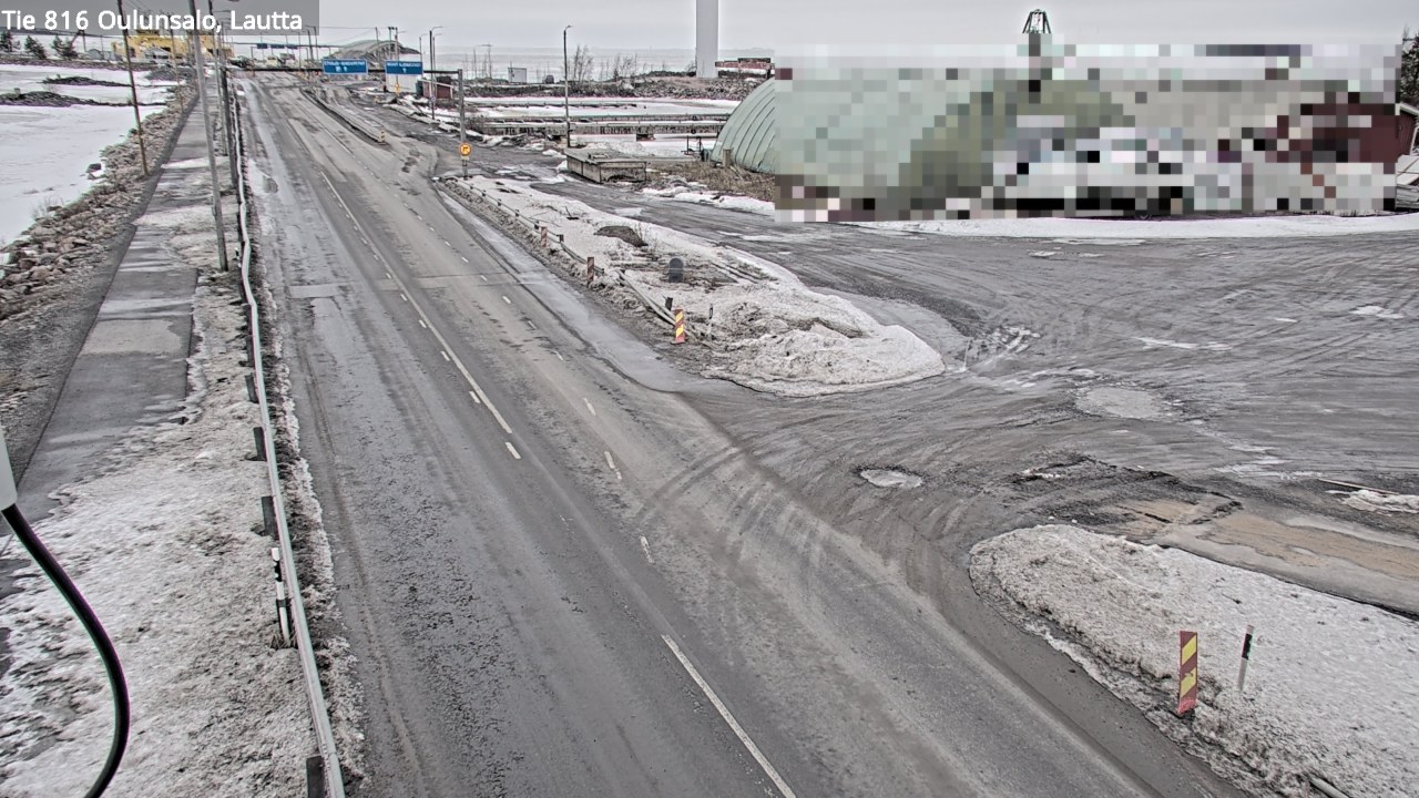 Kelikamerat Kuva Tie 816 Oulunsalo, lauttaranta, Oulu, Pohjois-Pohjanmaa