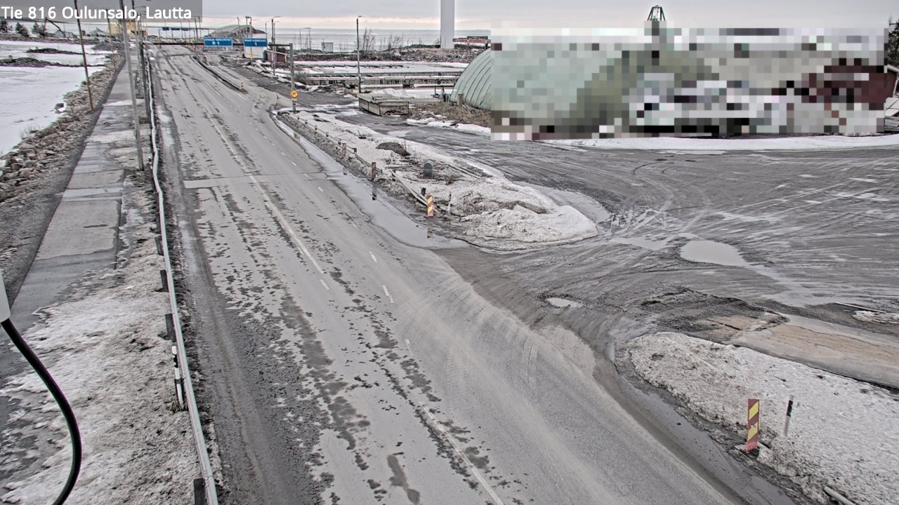 Kelikamerat Kuva Tie 816 Oulunsalo, lauttaranta, Oulu, Pohjois-Pohjanmaa