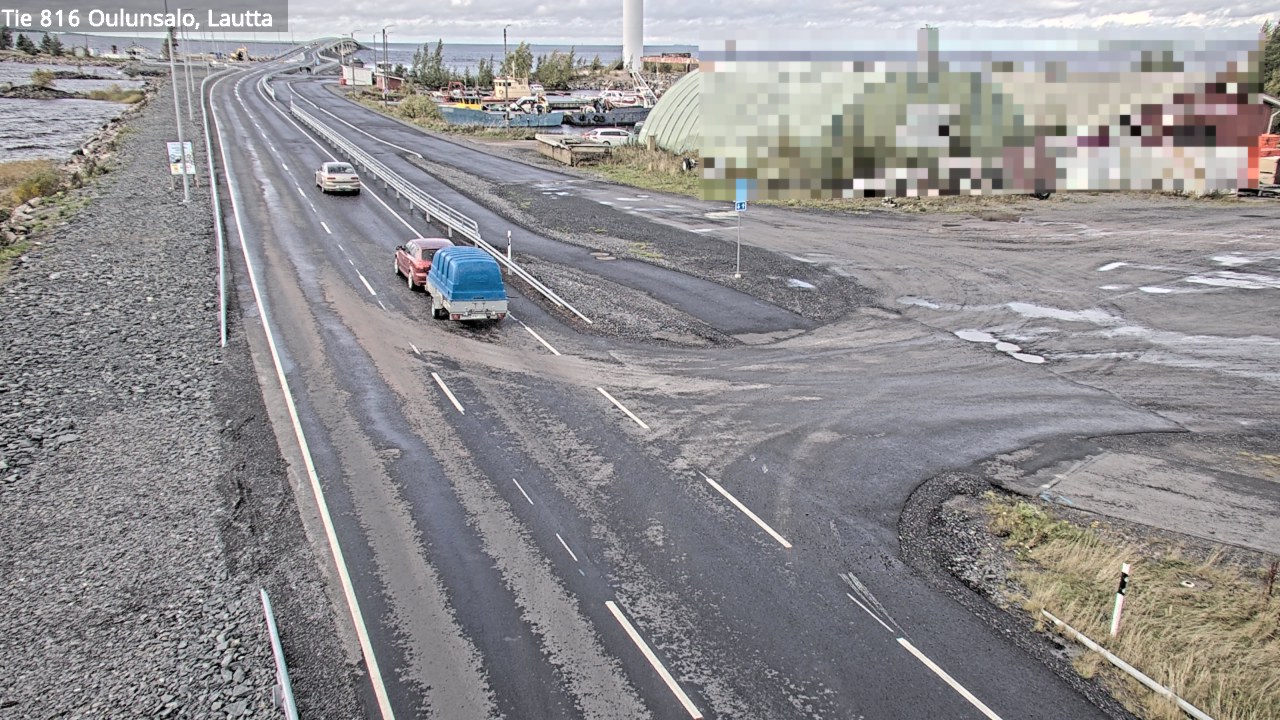 Weather Camera Image Road 816 Oulunsalo, Oulu, Pohjois-Pohjanmaa