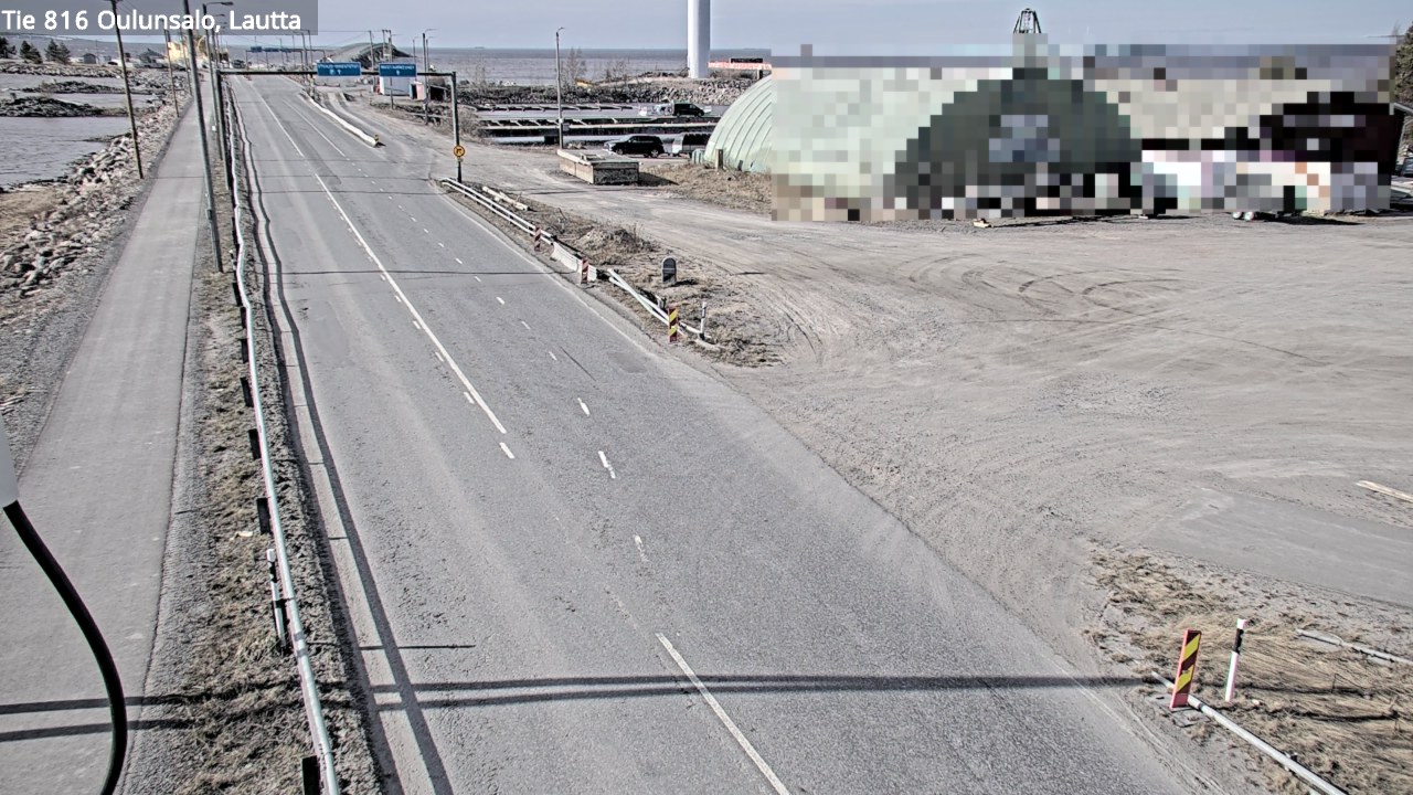 Weather Camera Image Road 816 Oulunsalo, Oulu, Pohjois-Pohjanmaa