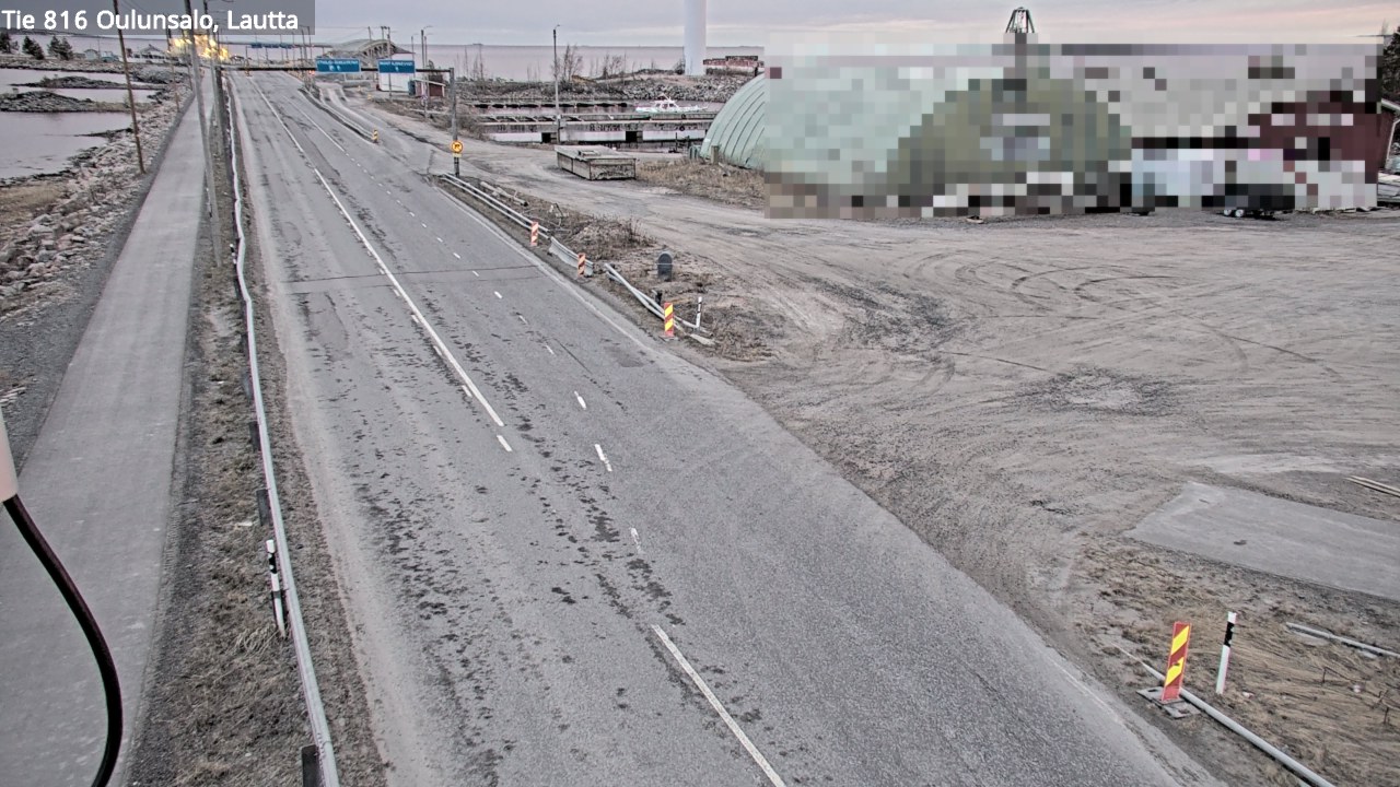 Weather Camera Image Road 816 Oulunsalo, Oulu, Pohjois-Pohjanmaa