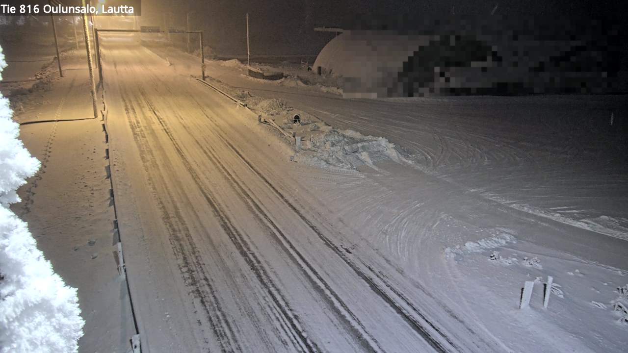 Weather Camera Image Road 816 Oulunsalo, Oulu, Pohjois-Pohjanmaa