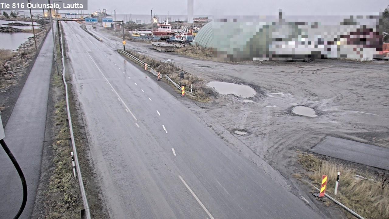 Kelikamerat Kuva Tie 816 Oulunsalo, lauttaranta, Oulu, Pohjois-Pohjanmaa