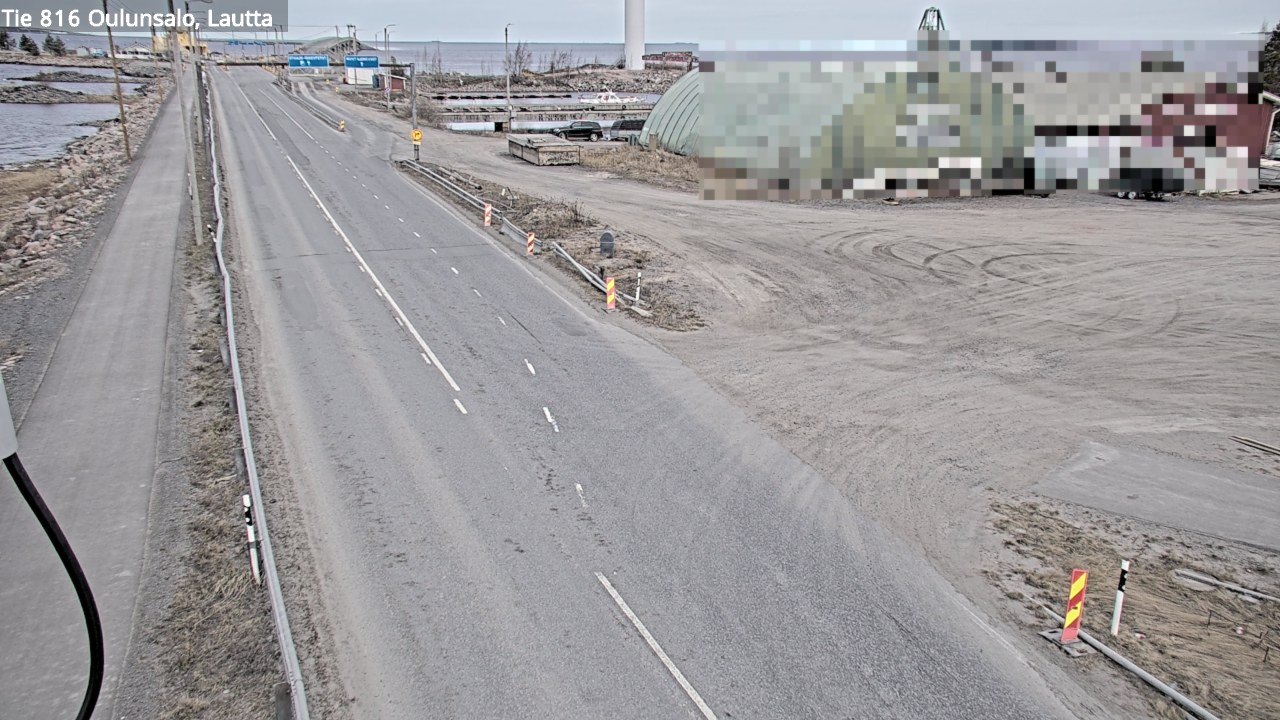 Weather Camera Image Road 816 Oulunsalo, Oulu, Pohjois-Pohjanmaa