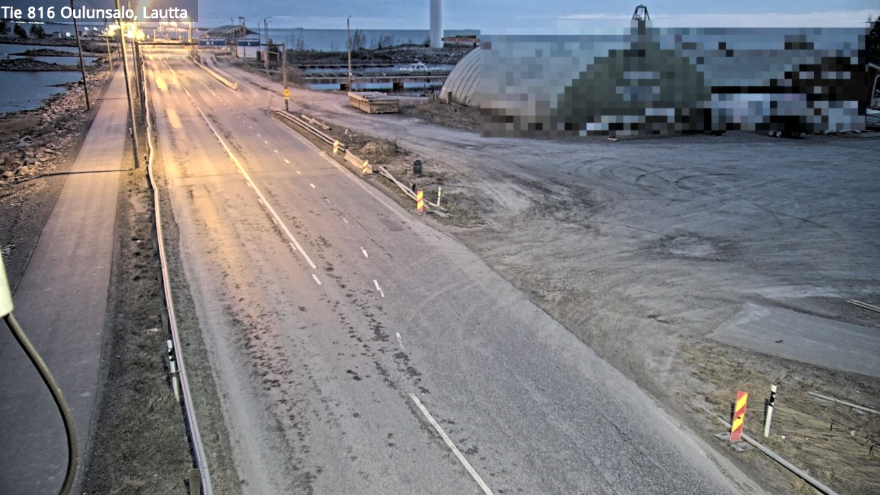 Weather Camera Image Road 816 Oulunsalo, Oulu, Pohjois-Pohjanmaa