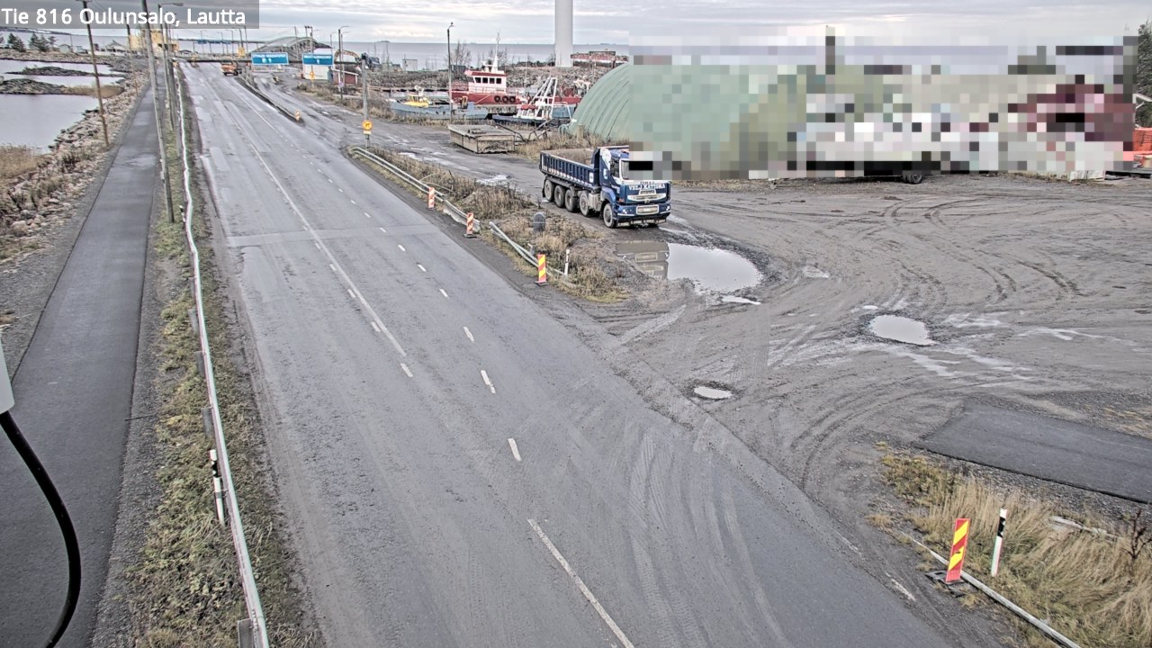 Kelikamerat Kuva Tie 816 Oulunsalo, lauttaranta, Oulu, Pohjois-Pohjanmaa