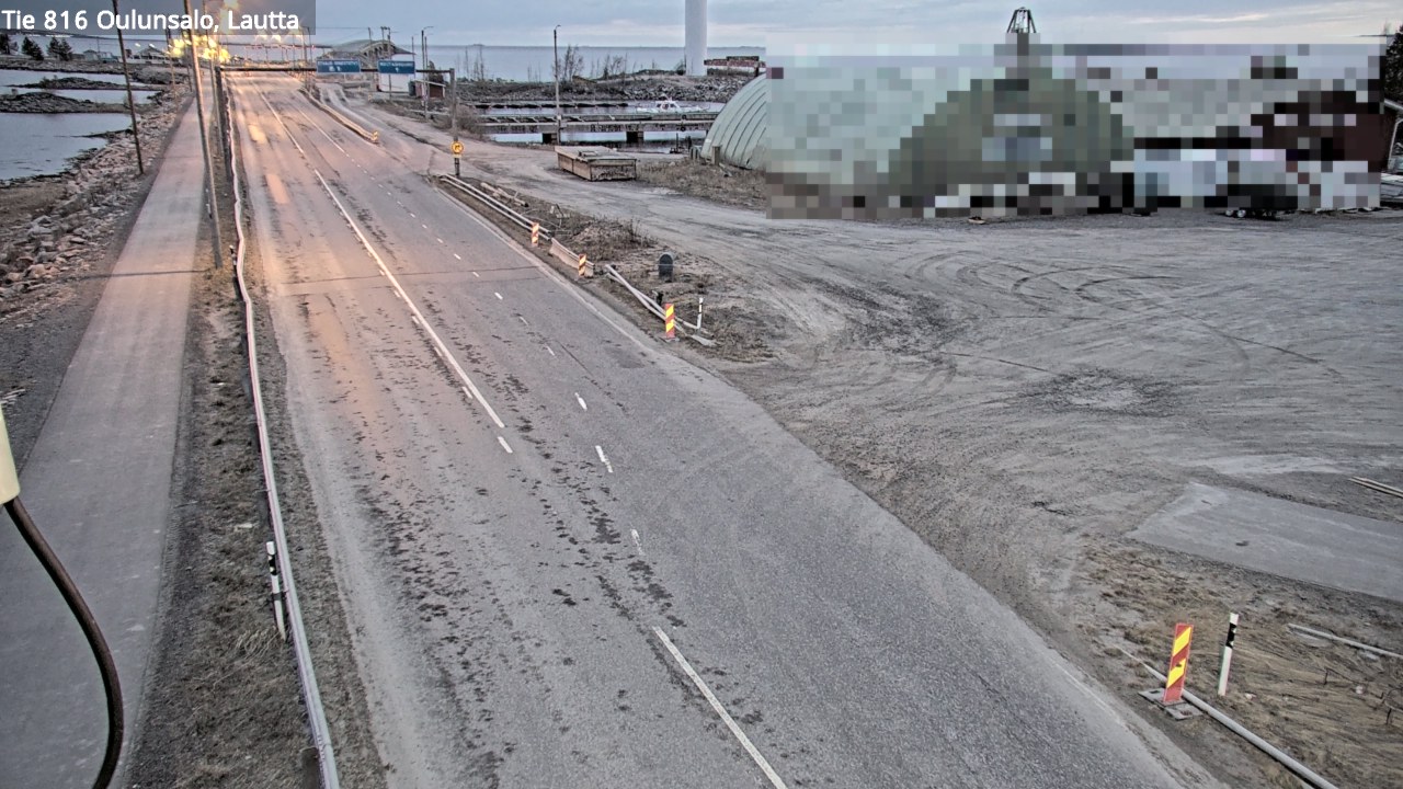 Weather Camera Image Road 816 Oulunsalo, Oulu, Pohjois-Pohjanmaa