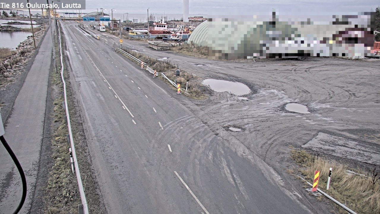Kelikamerat Kuva Tie 816 Oulunsalo, lauttaranta, Oulu, Pohjois-Pohjanmaa