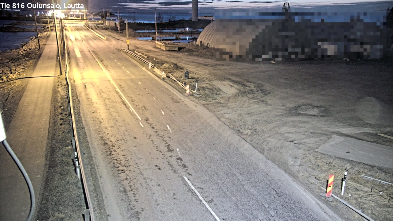 Weather Camera Image Road 816 Oulunsalo, Oulu, Pohjois-Pohjanmaa