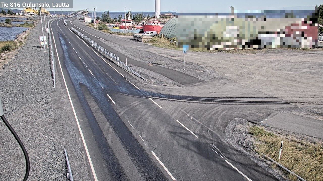 Weather Camera Image Road 816 Oulunsalo, Oulu, Pohjois-Pohjanmaa