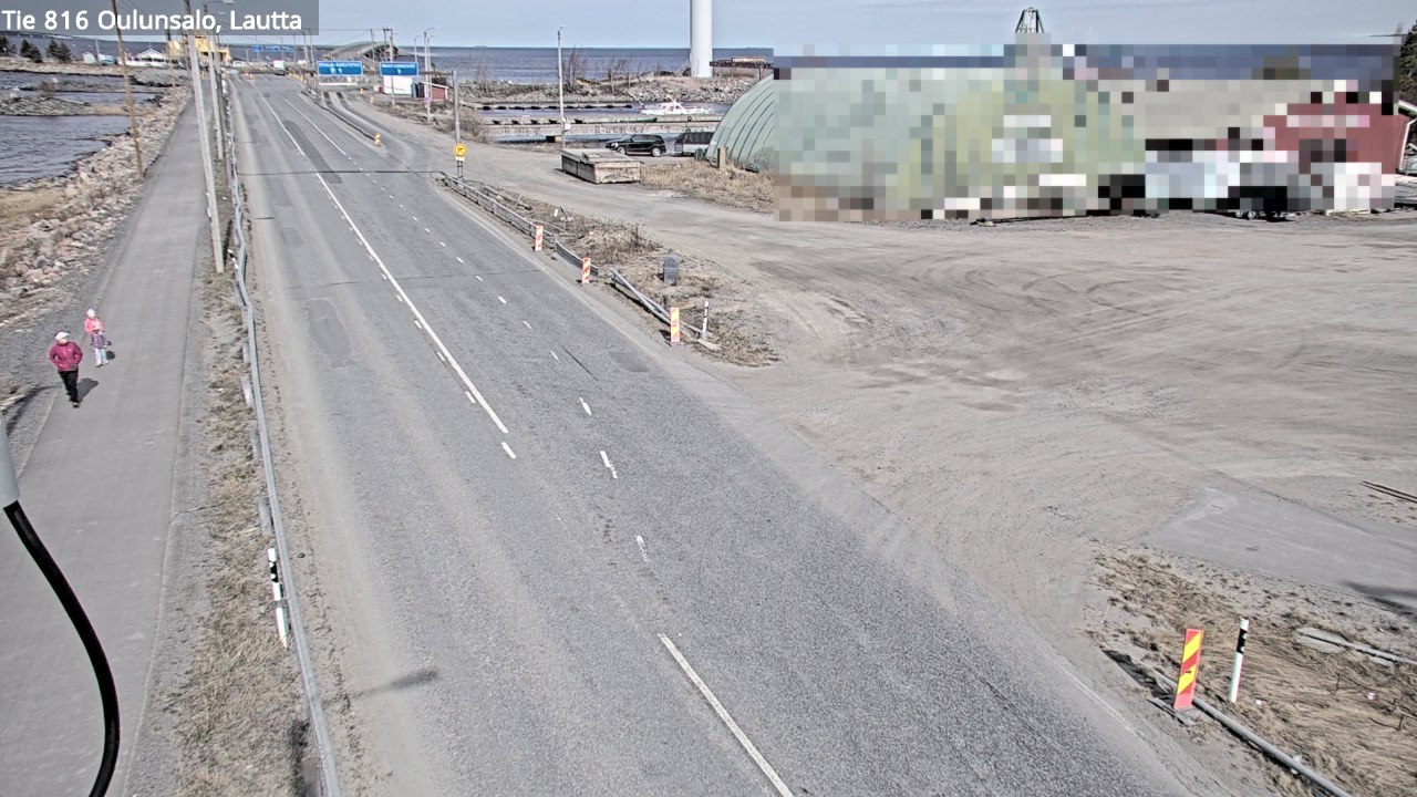 Weather Camera Image Road 816 Oulunsalo, Oulu, Pohjois-Pohjanmaa
