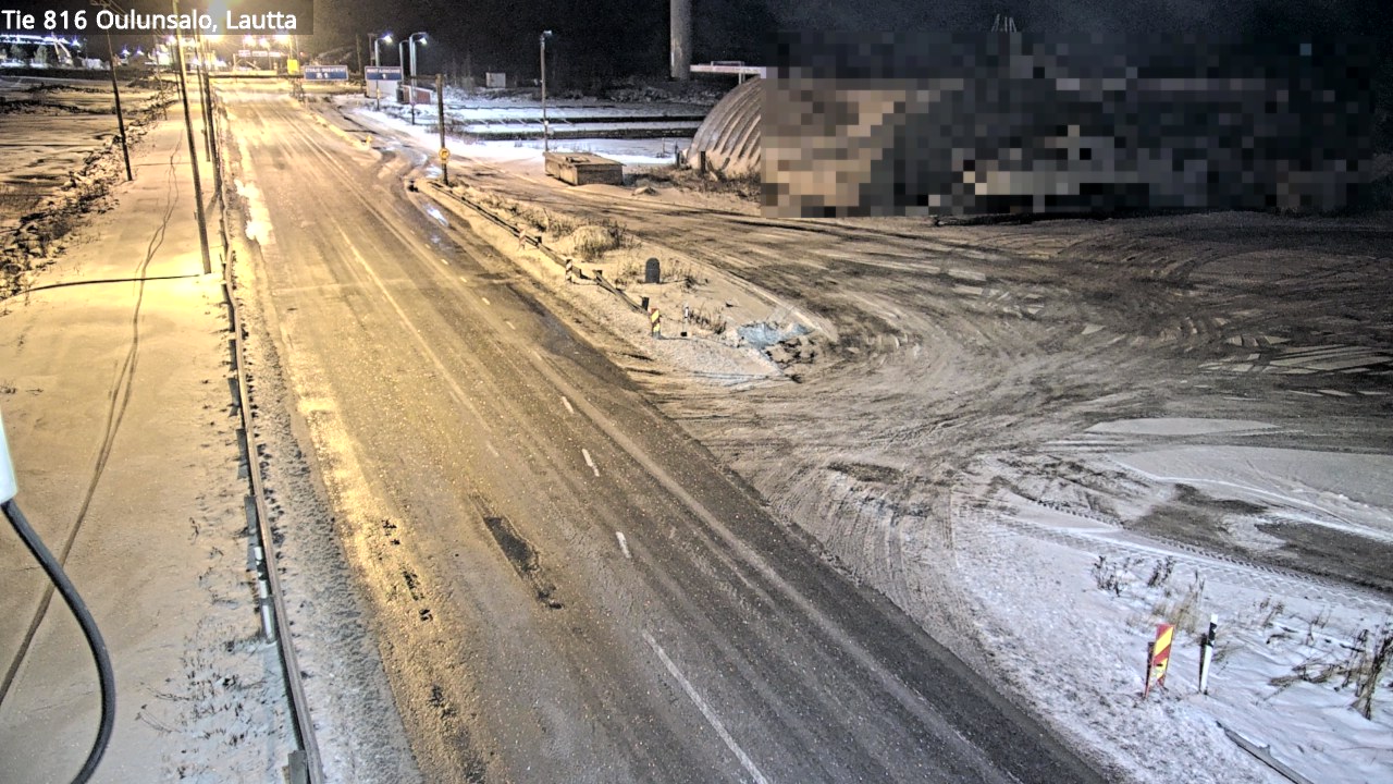 Weather Camera Image Road 816 Oulunsalo, Oulu, Pohjois-Pohjanmaa