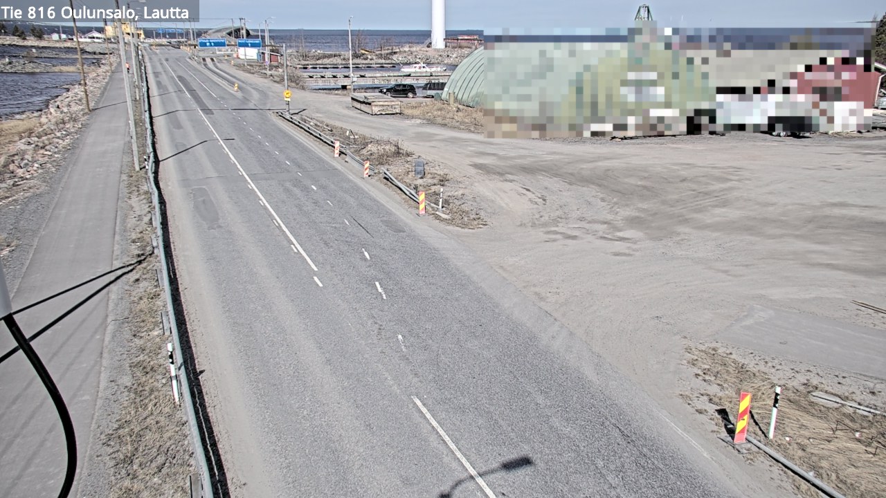 Weather Camera Image Road 816 Oulunsalo, Oulu, Pohjois-Pohjanmaa