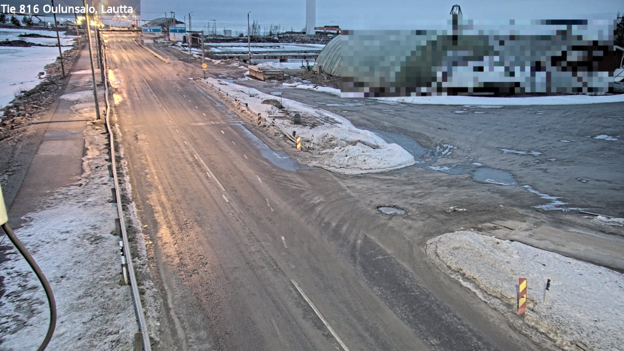 Kelikamerat Kuva Tie 816 Oulunsalo, lauttaranta, Oulu, Pohjois-Pohjanmaa