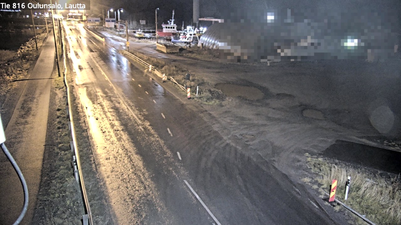 Kelikamerat Kuva Tie 816 Oulunsalo, lauttaranta, Oulu, Pohjois-Pohjanmaa