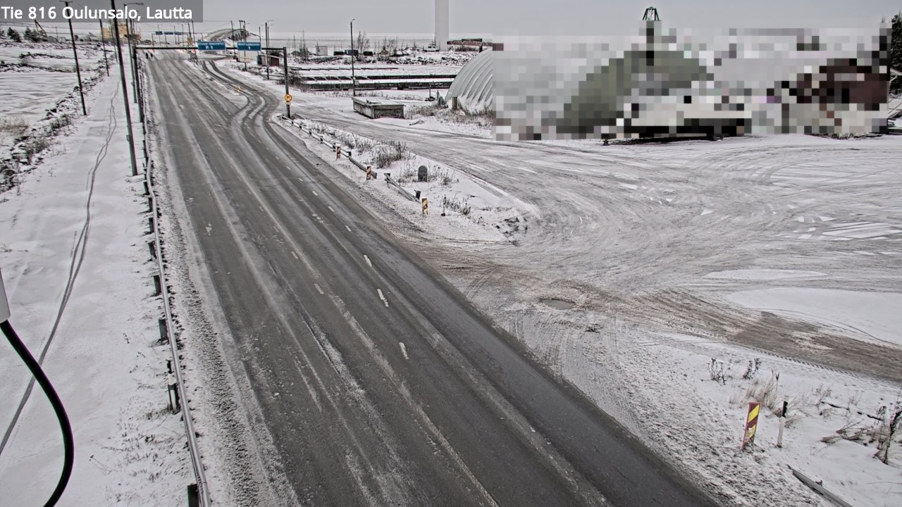 Weather Camera Image Road 816 Oulunsalo, Oulu, Pohjois-Pohjanmaa